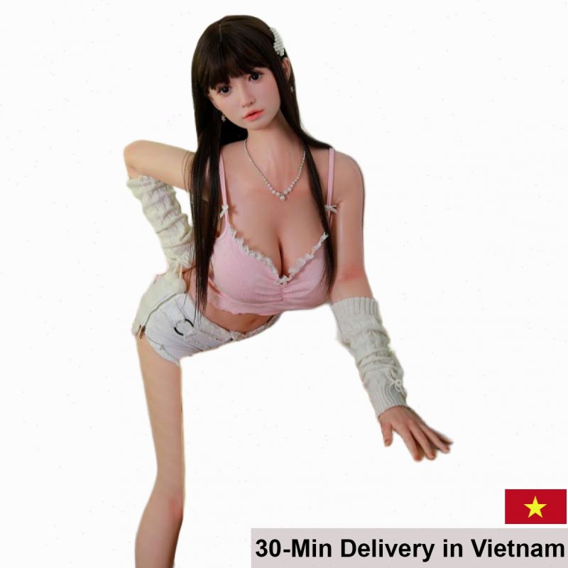 Linh Vy 158cm Sweet Innocent Silicone TPE Sex Doll 