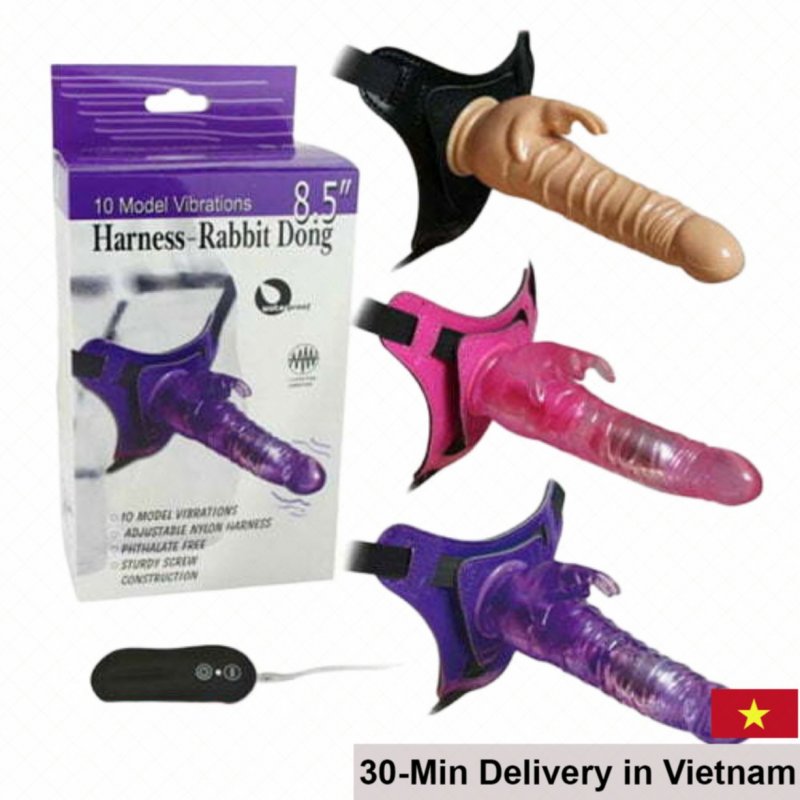 Small Strap-On Hollow Dildo for Gay Couples Durable Design 