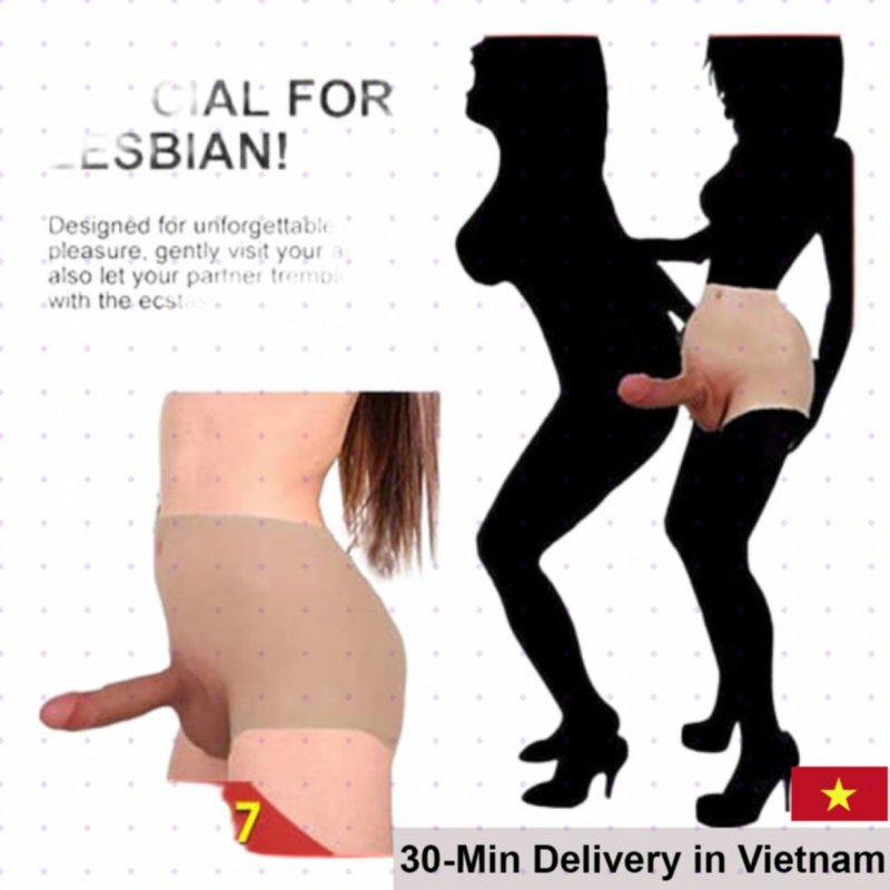 Funzone USA Flesh Tone Silicone Wearable Dildo Couple Toy Unisex 