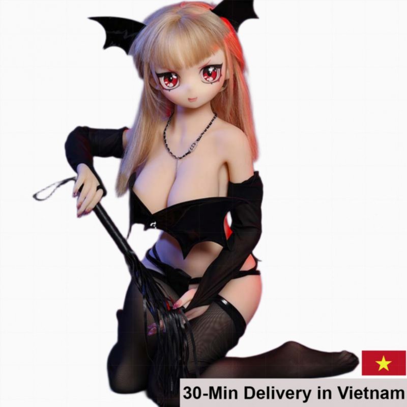 Anime Mischievous Cat 1.1m TPE Cute Chibi Style Love Doll 