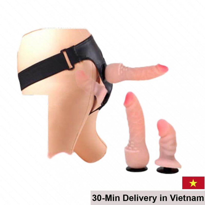 Strap-On Double Ended Lesbian Dildo Secure and Comfortable 