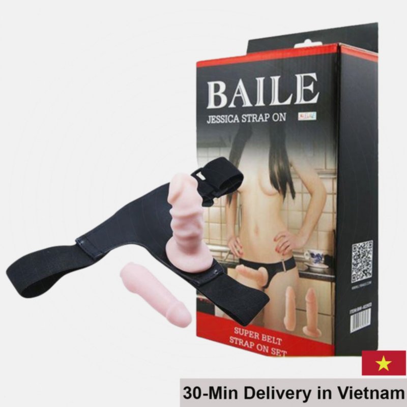 Jessica Small Strap On - Dual Dildo for Lesbian Couples 