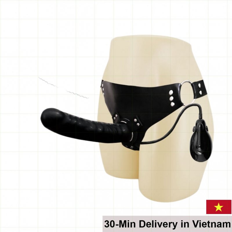 Automatic Inflatable Strap-On for Male Pleasure & Performance 