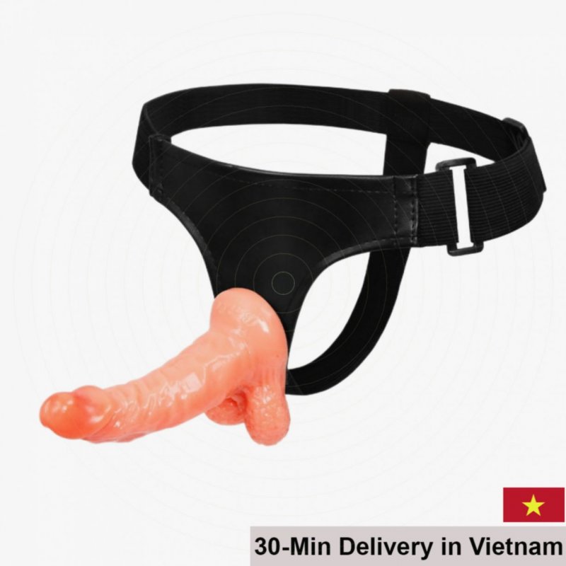 Polymer Silicone Soft Strap-On Dildo for Lesbians 