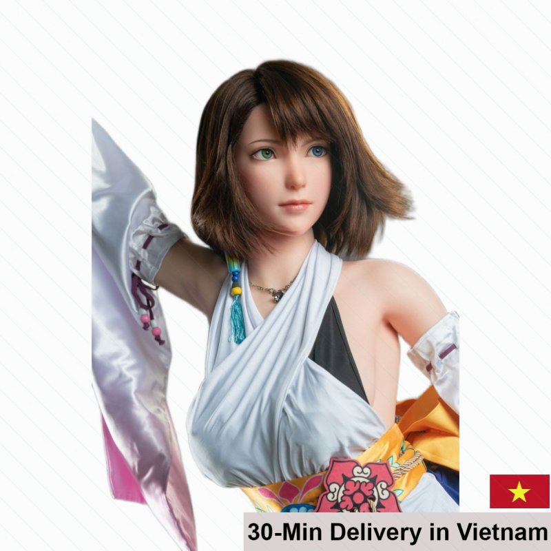 Premium Japanese Realistic Love Doll 167cm Game Lady Yuna Silicone 
