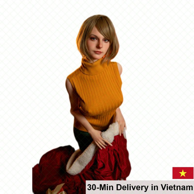 Game Lady Ashley 171cm Japanese Style Realistic Doll 