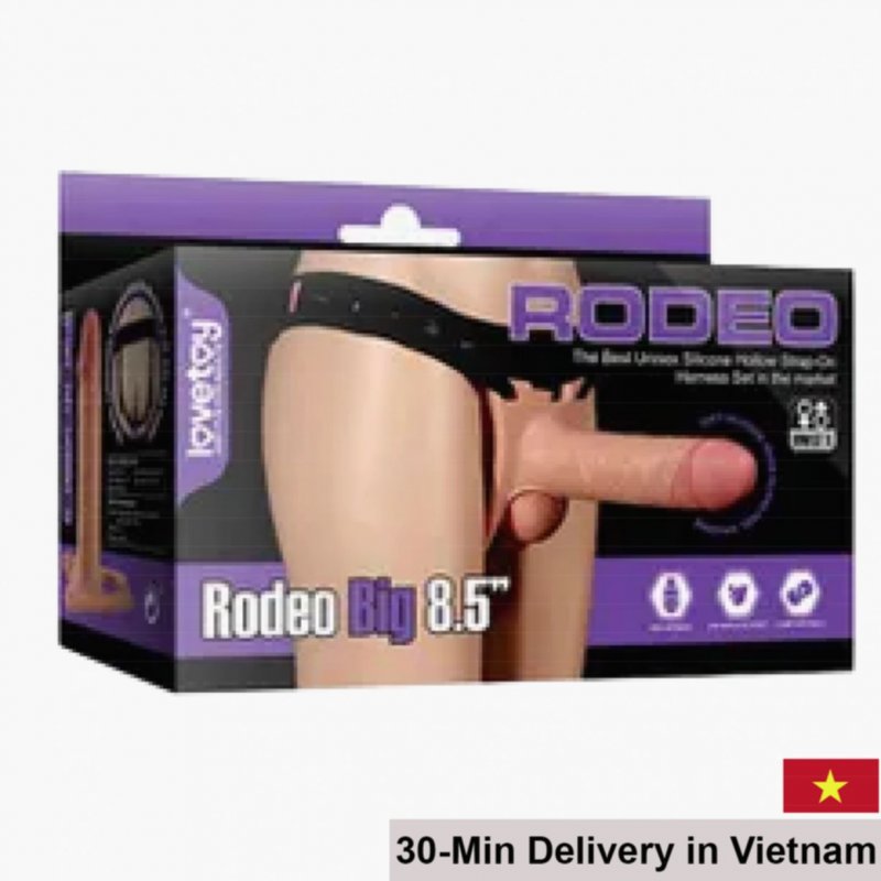 Lovetoy Hollow Strap-On Silicone Male Masturbator 