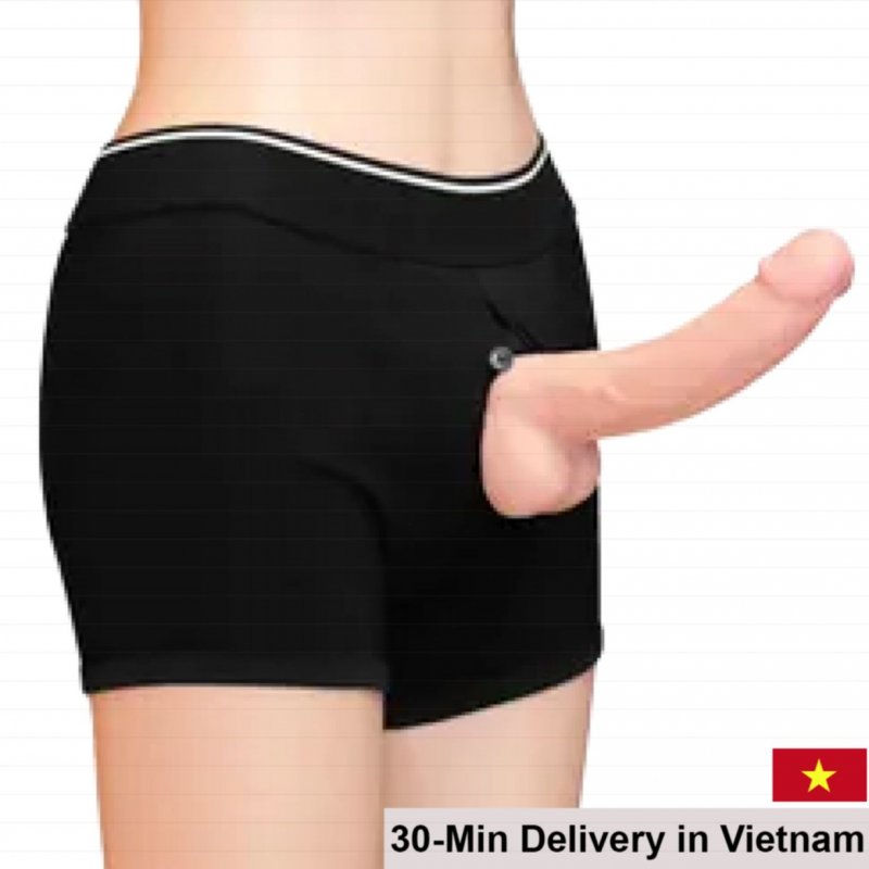 Lovetoy Les Flexible Silicone Strap-On Dual Pleasure Toy 