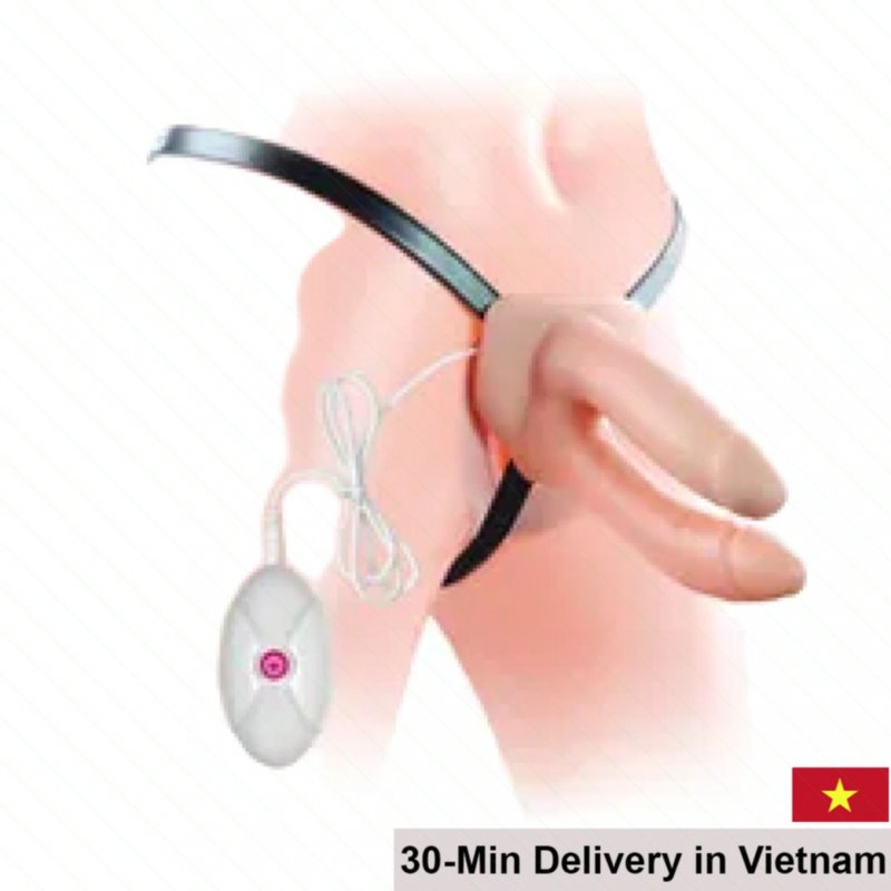 Lovetoy Hollow Double-Ended Vibrating Male Sex Toy 