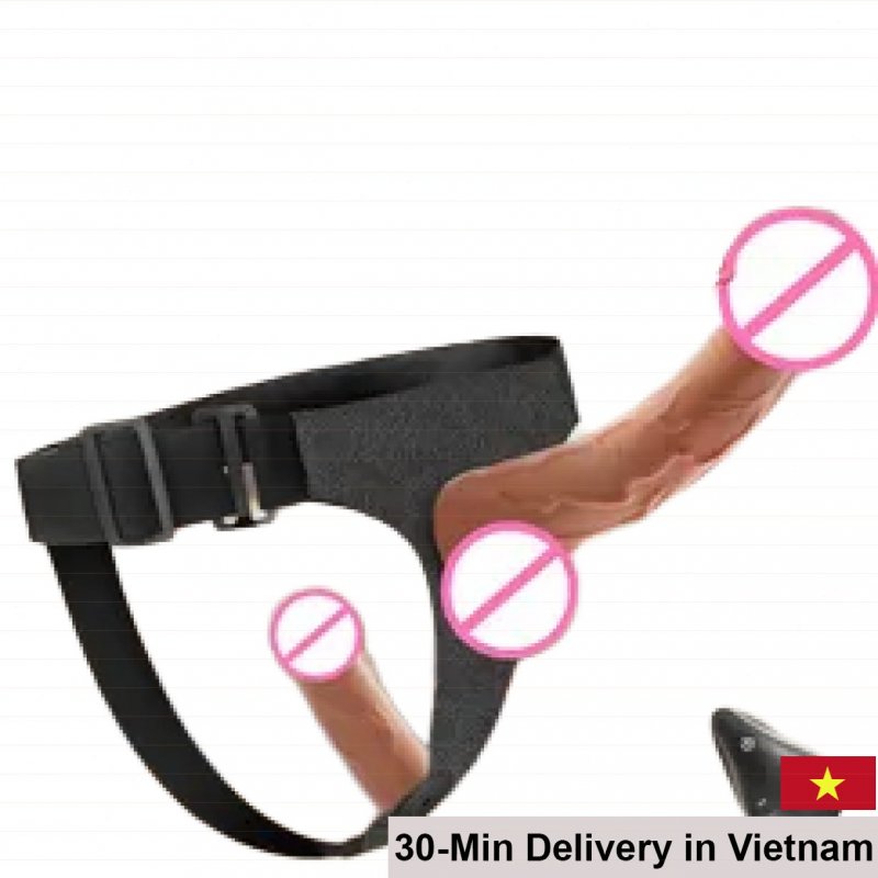 Yeain Les Dual-Action Vibrating Thrusting Realistic Dildo Toy 