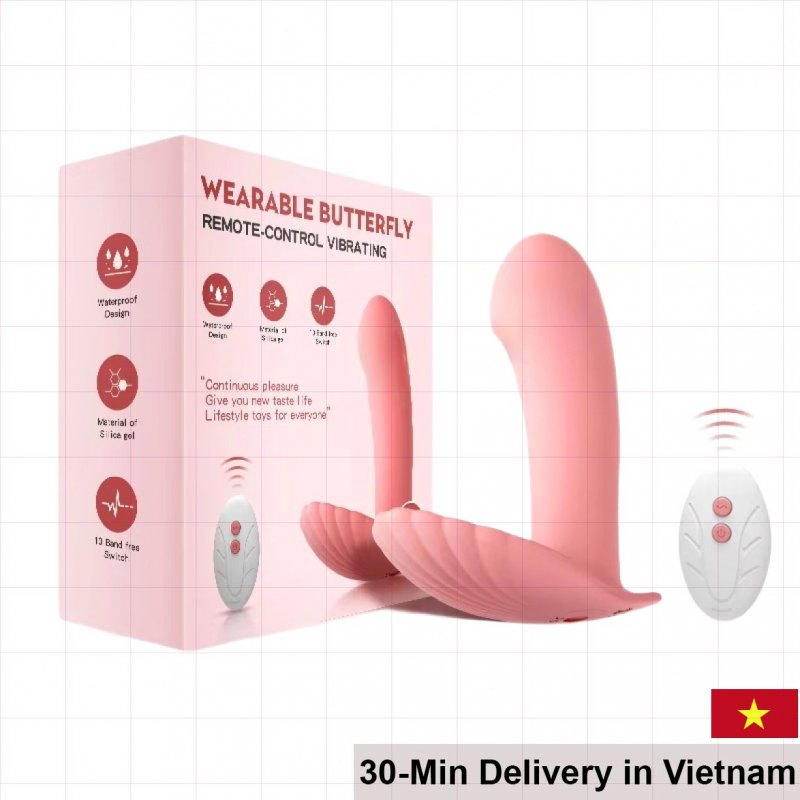 Bufferly Mini Wearable Love Egg Remote Controlled Multi-Speed Vibe 