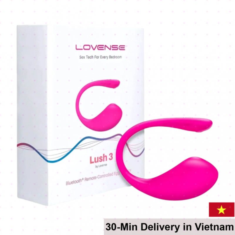Lovense LUSH 3 wireless vibrating egg ergonomic G-spot stimulator 