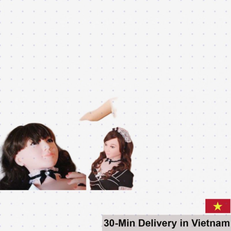 Inflatable Love Doll 155cm Soft TPR Vibration Real Skin 