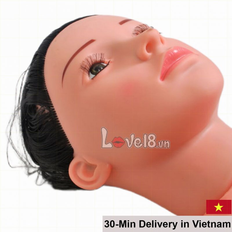 Inflatable Full Body Realistic Sex Doll Silicone TPR Material 