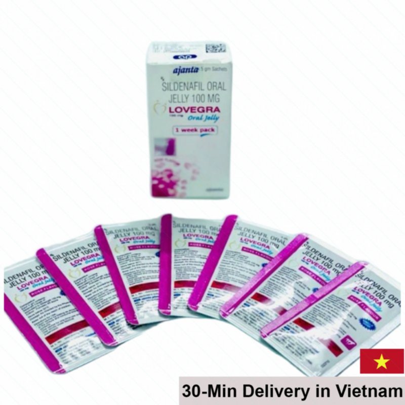 Kamagra Lovegra Jelly 7 Packs Female Libido Enhancer Sexual Boost 