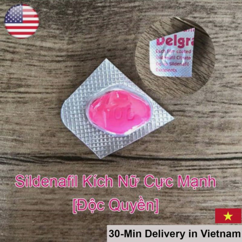 Exclusive Female Sildenafil 100mg Pink Pill US 