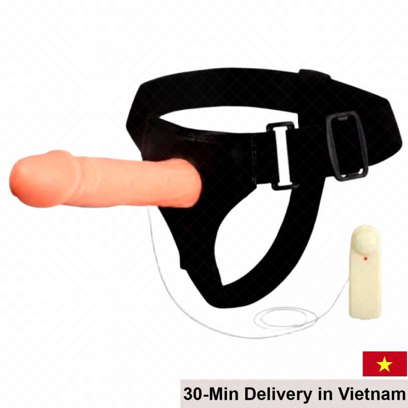 Baile Affordable Strap-On Vibrator Couples Adult Toy 