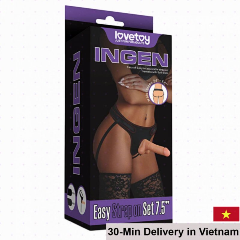 Lovetoy Ingen Adjustable Polyester Male Strap-On Harness 