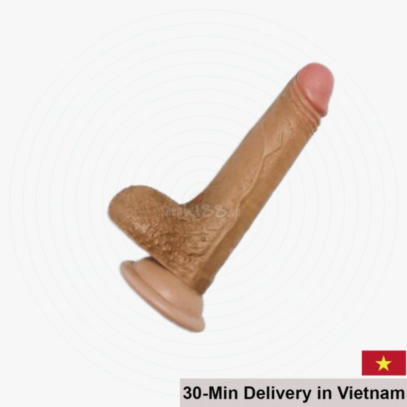 Soft Silicone Strap-on Dildo Lesbian Couple Toy 