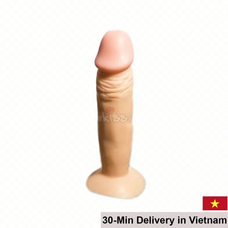 Enduro Blaster Lovetoy 16.5cm Silicone Wall-Mount Dildo 
