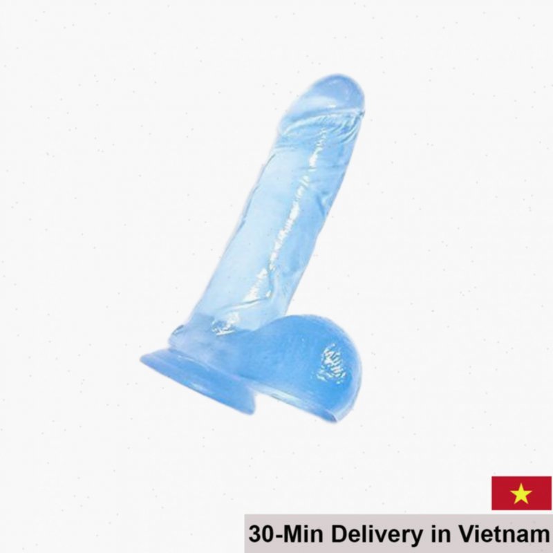 Transparent Wall Mounted Dildo Female Gay Lesbian Self Pleasure 