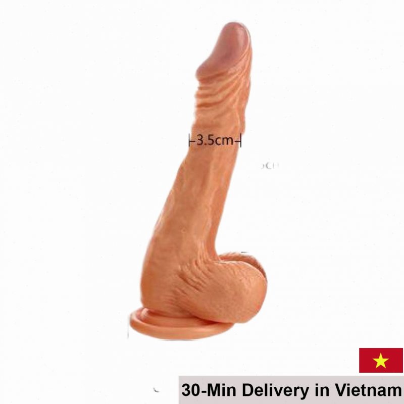 Loveaider Oriental Rome Wall-Mount Vibrating Dildo 18cm 