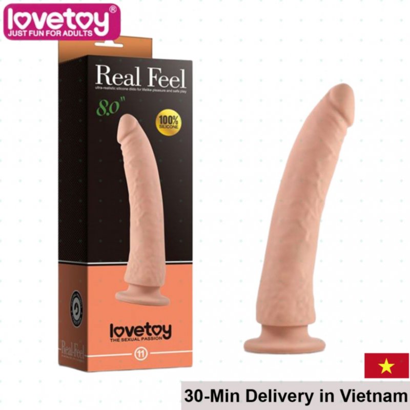 Real Feel Wall-Mount Silicone Dildo for Women 