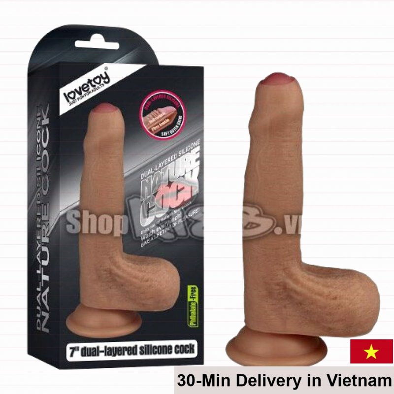 Double Layer Silicone Realistic Female Masturbator 