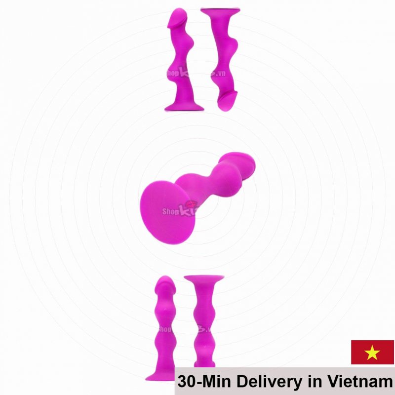 Silicone Realistic Female-Shaped Vibrating Dildo Lesbian Toy Masturbation 