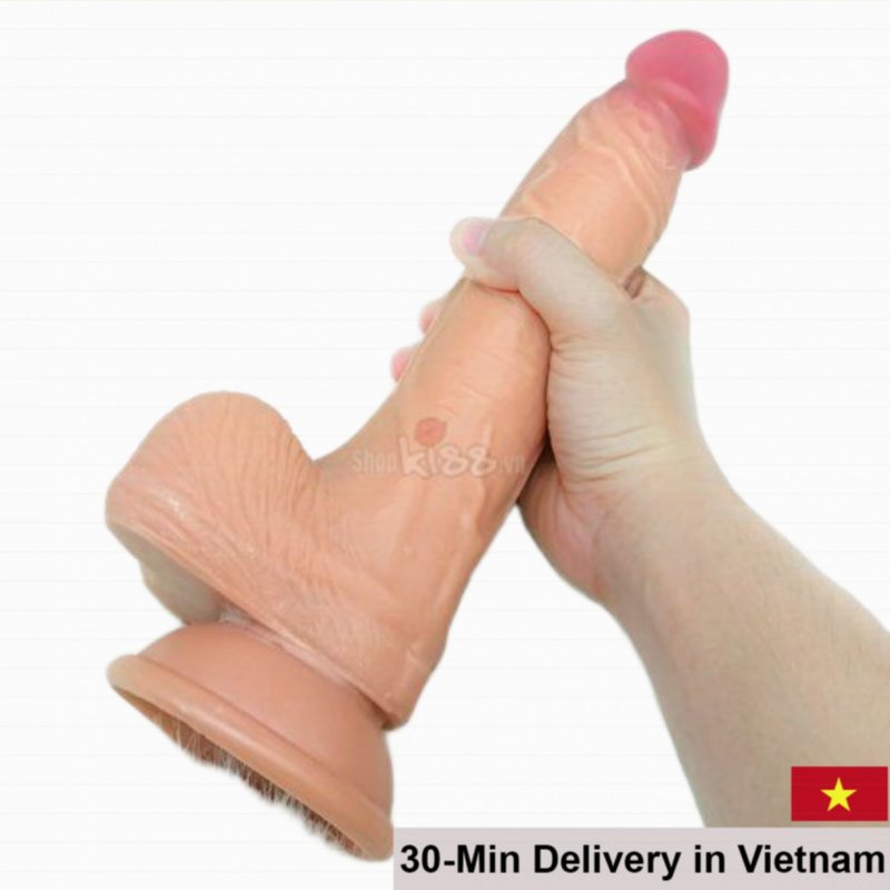Lovetoy super soft realistic female dildo stimulator 