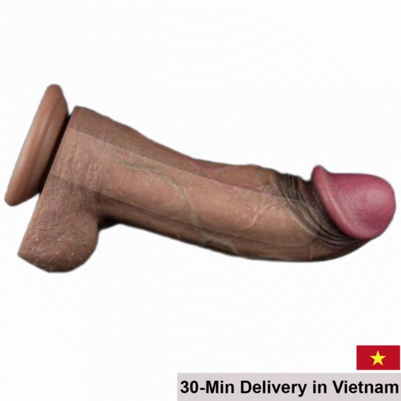 XXL Lovetoy 11 Inch Double Layer Silicone Dildo for Ultimate Pleasure 