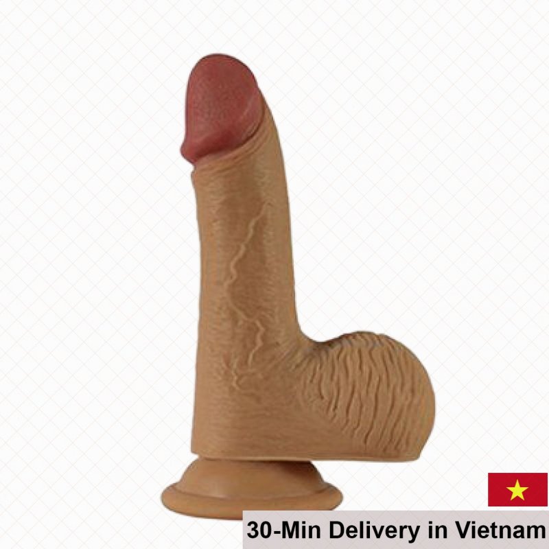 Luca Lovetoy Soft Silicone Wall-Mounted Realistic Dildo 