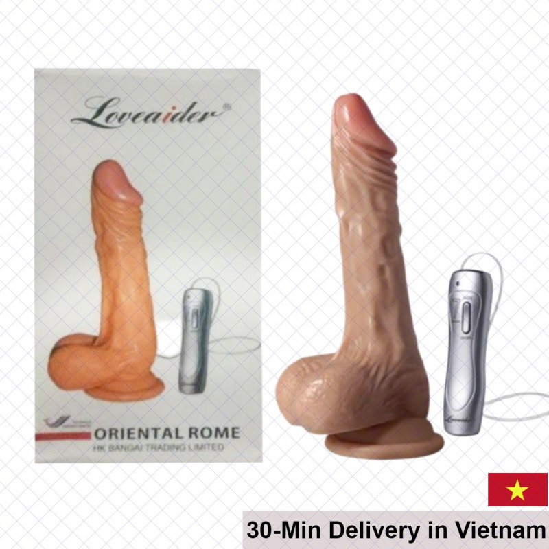 Loveaider Oriental Rome Remote Control Wall-mounted Dildo 