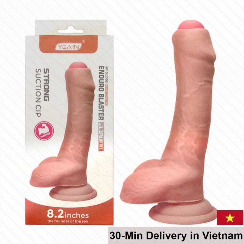Yeain Cam 8.2 Wall-Mount Realistic Dildo Toy 