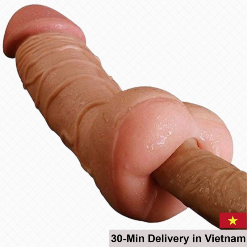 Soft Silicone Big Gay Dildo Sex Toy for All Genders 