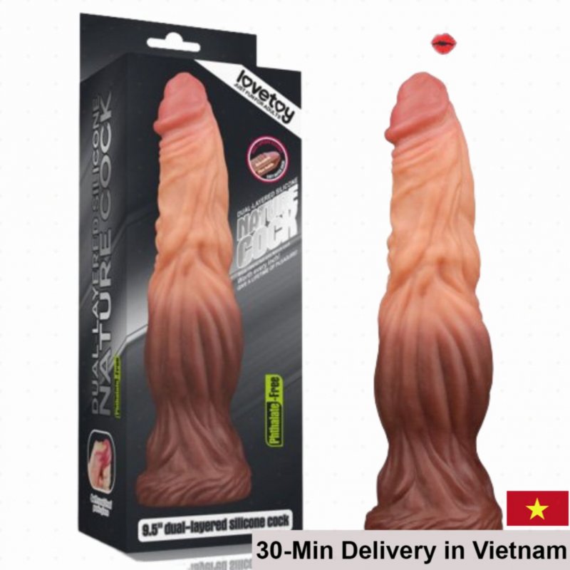 Silicone Textured Dildo Prostate Anal Stimulator DC58Z 