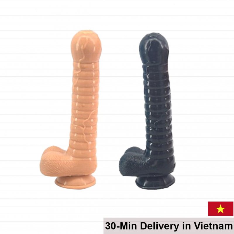 FAAK Huge Head Silicone Dildo G-Spot Massager for Gay 