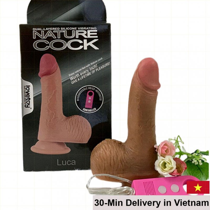James Soft Silicone Dual Shaft Vibrating Dildo 