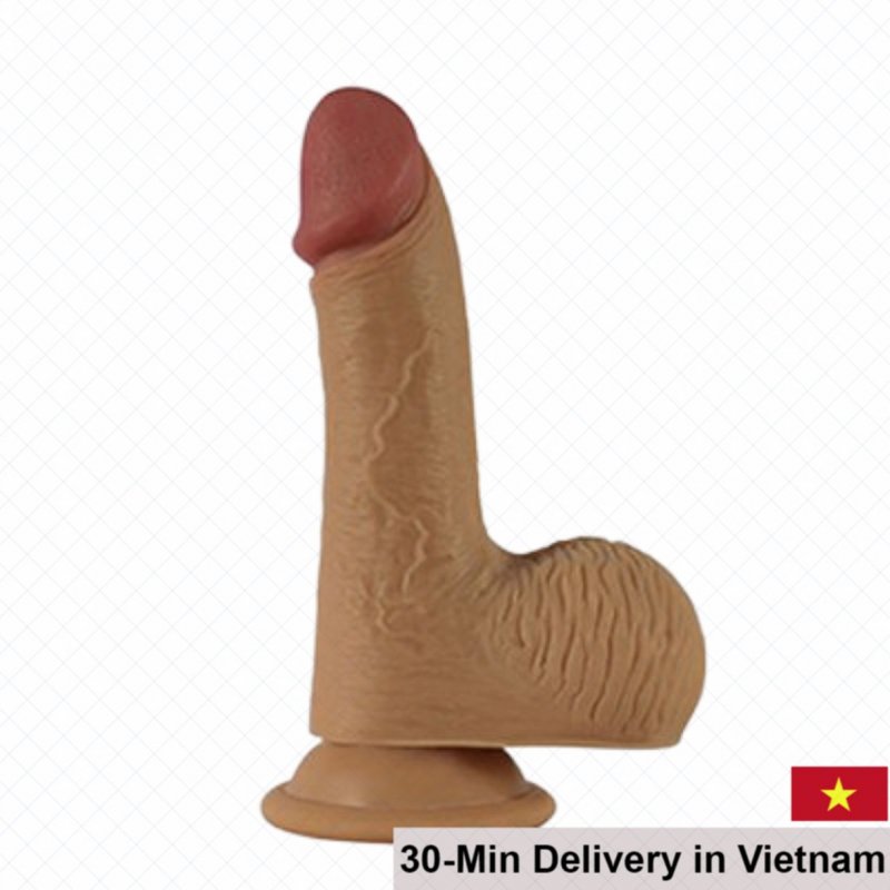Lovetoy Nature Cock Luca Double Layer Silicone Dildo 