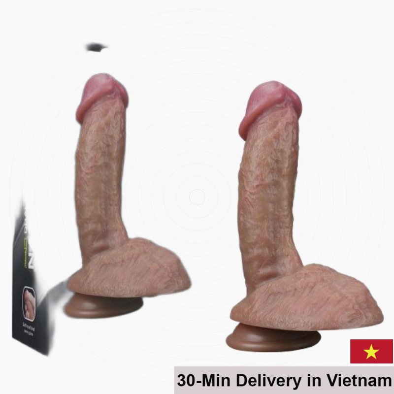 Lovetoy Nature Cock Double Layer Silicone Realistic 