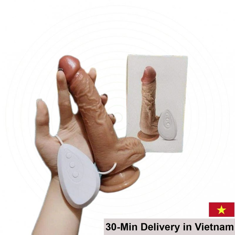 Wall-Mounted Soft Twist Vibrator Silicone 19cm Discreet Adult Toy 