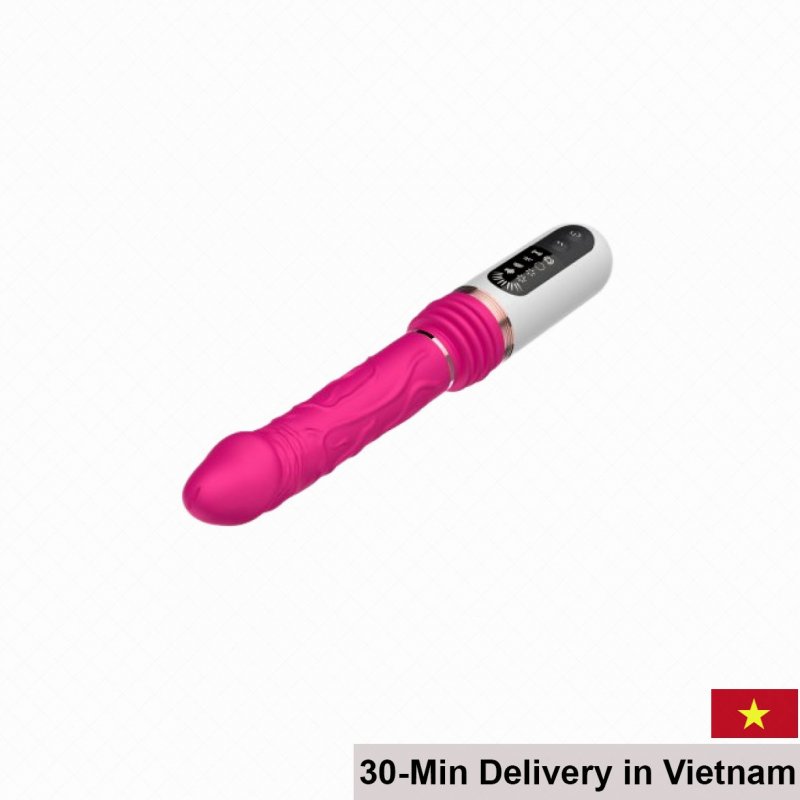 Auto Thrusting Heated Vibrator Suction Wall Mount 