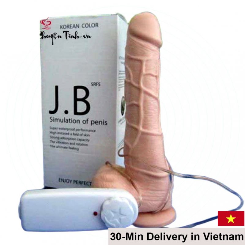 Wall Mount Remote Control Rotating Vibrating Dildo 