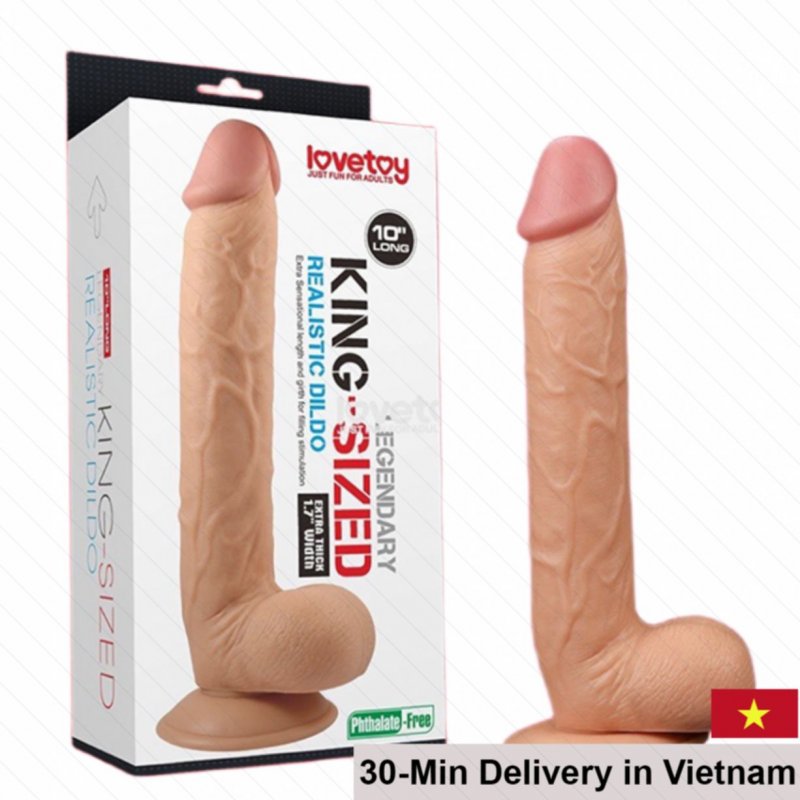 Lovetoy Legendary King Size 10inch Giant Vibrator Adult Toy 