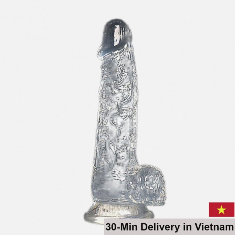MizzZee Transparent Silicone Dildo S M L Sizes Pleasure 