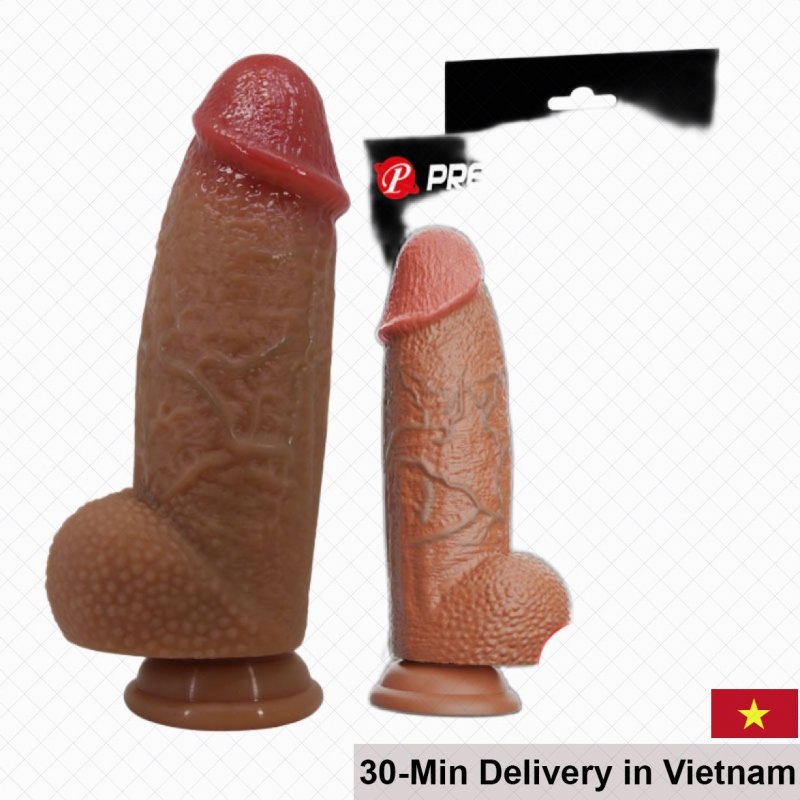 Prettylove Archille Large Silicone Dildo G-Spot Stimulator 