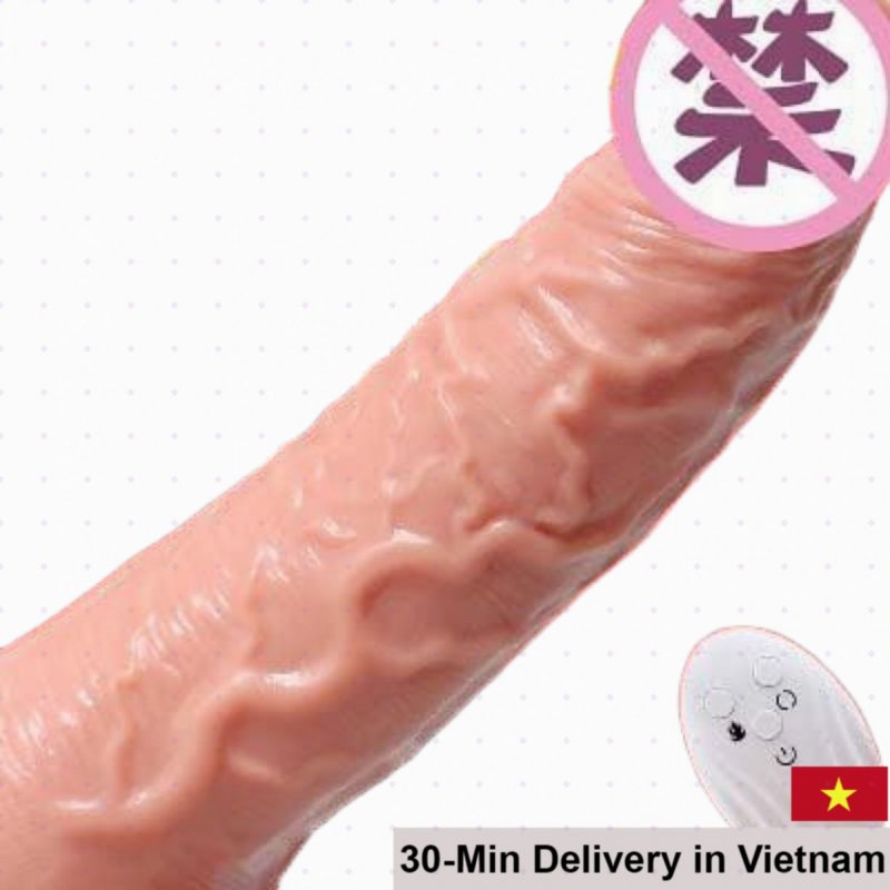 Rambo Mizzzee Remote Control Telescopic Realistic Dildo Vibrator 