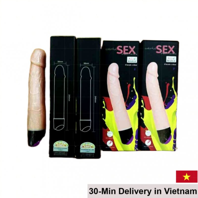 Baile Rotating Vibrating Dildo Affordable Pleasure Toy 