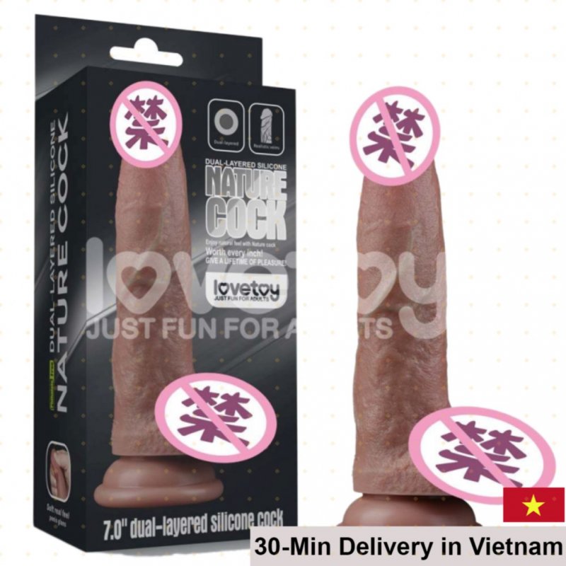 Lovetoy LV411041 Silicone Small Asian Platinum Realistic 