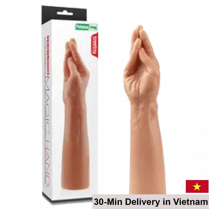 Lovetoy 35cm Large Silicone Hand Realistic Sex Experience Toy 